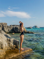 Cargar imagen en el visor de la galería, ENTERO AZU - NEGRO
